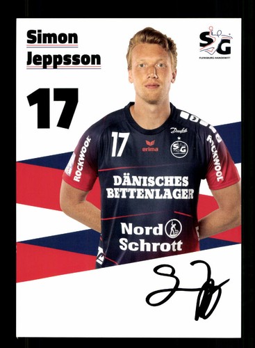 Simon jeppsson autogrammkarte - jeppsson,