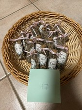 Gastgeschenke Hochzeit  17 Flaschen mit Blumensamem