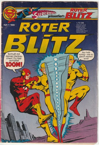 Roter blitz 1980 - roter, +