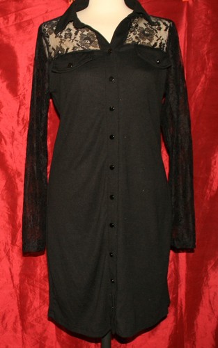 Damen langarm blusen kleid - damen,