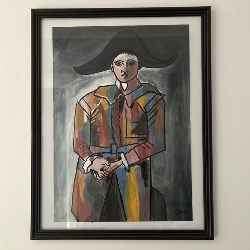 Picasso harlekin hände - picasso,