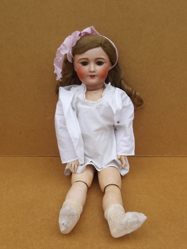 Alte puppe porzellankopf - puppe,