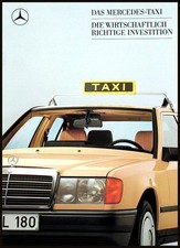 Mercedes 124 taxi prospekt - w,