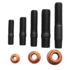 Craft-Equip DIN 939 Stehbolzen Stiftschraube Mutter Auspuff Turbolader M6 M8 M10