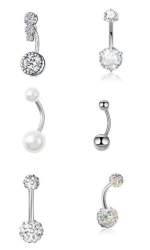 Bauchnabelpiercing 316l - bauchnabelpiercing,