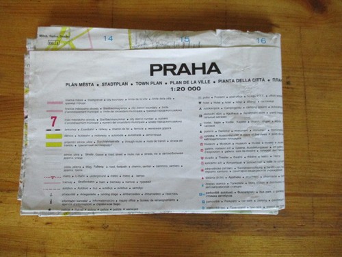 Landkarte stadtplan praha - praha, prag