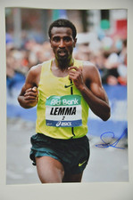Sisay Lemma signed 20x30cm Foto Autogramm Autograph In Person 3