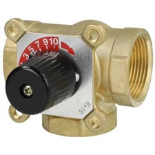 Oeg 3-Wege Mischer Heizungsmischer Mischventil DN 32 1 1/4" IG Messing