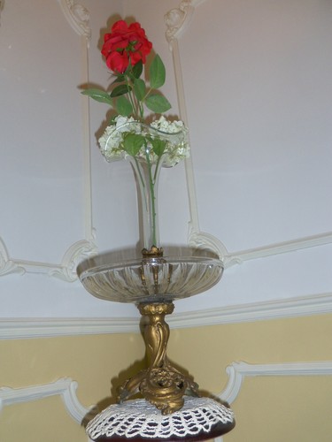 Großer bronze tafelaufsatz - großer,