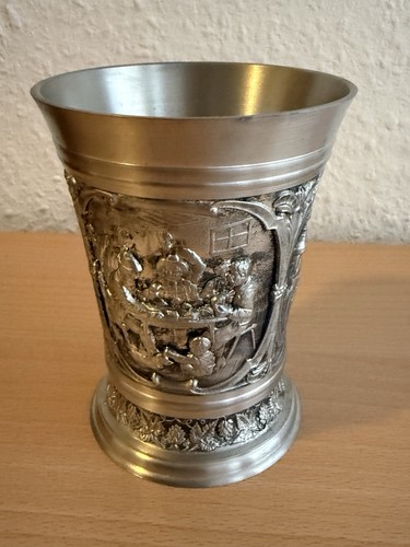 Zinnbecher