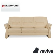 Elastoform Leder Dreisitzer