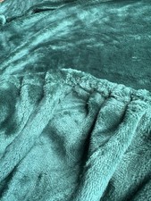 Mikronesse Cashma Plüsch Spannbettlaken, 1tlg., 180x200 cm, Grün