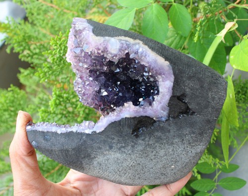 Schönes amythst geode - amythst,