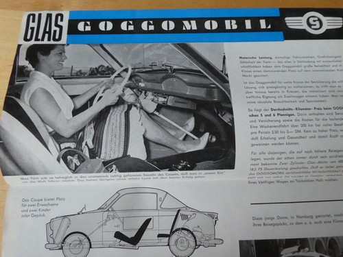 Original glas goggomobil 250 - t,