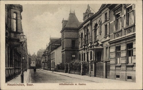 Neunkirchen saar blick in - ak,