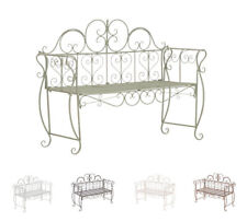 Gartenbank Minna Sitzbank Eisenbank Gartenmöbel Landhaus Metall Bank Shabby