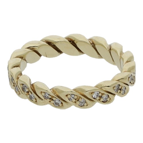Diamant memoire ring 585 k - memoire, 14