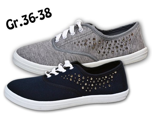Stoffschuhe 38 nieten - gr.36-38,