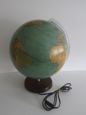 Columbus Duplex Erdglobus Globus Leuchtglobus Ø ca. 36 cm TOP !!!