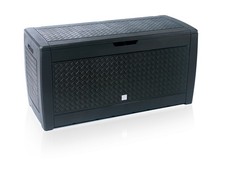 Prosperplast Auflagenbox »Rato«, in Rattan-Optik (Matuba, Anthrazit - B-Ware