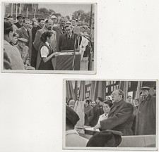 69/894 SAMMELBILD DDR - POLITIKER OTTO GROTEWOHL + WALTER ULBRICHT - STALINALLEE