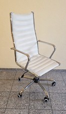 Bürostuhl Chromgestell rollbar neigbar höhenverstellbar Armlehnen
