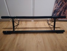 FitEngine Klimmzugstange Pull-up Stange - bis 130kg, f. Türrahmen, schwarz,NEUW.