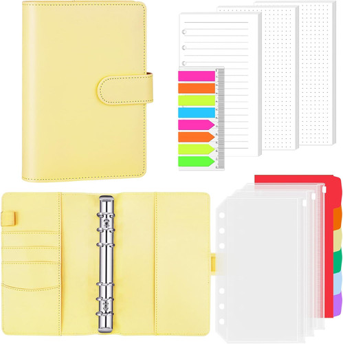 Ringbuch leder - a6, pu-leder