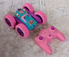 Dickie Toys Ferngesteuertes Auto Mit Flip Funktion, Beleuchtet Pink Türkis