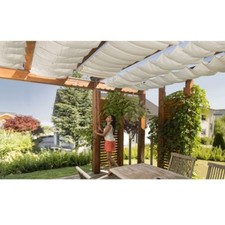 Sonnensegel Seilspannmarkise Set Wintergarten Pergola Beschattung SM270