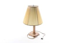 alte Lampe Leuchte Tischlampe Vintage Retro mit Porzellan Stecker 220 Volt