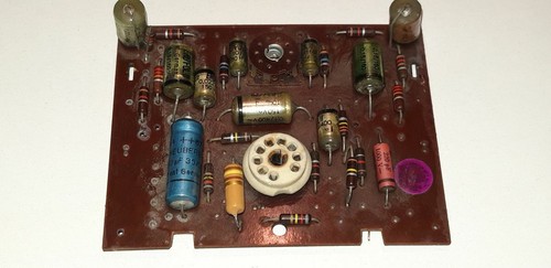 Platine mit röhrensockel - mit,