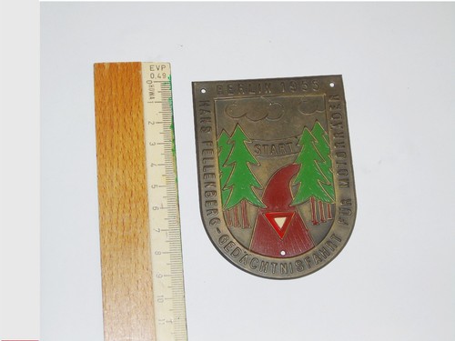 1955 berlin autoplakette - berlin,