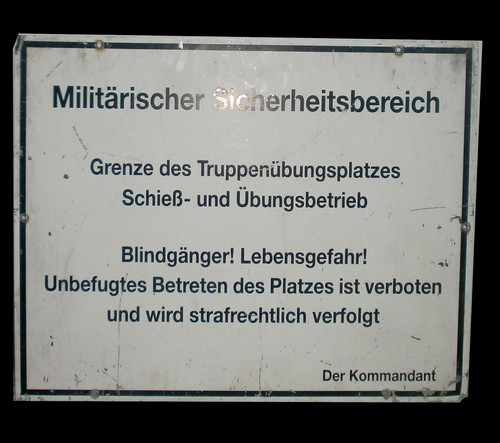 Altes großes blechschild - altes,