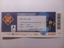 Ticket Fußball Regionalliga