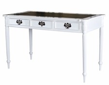 Englischer Schreibtisch weiß