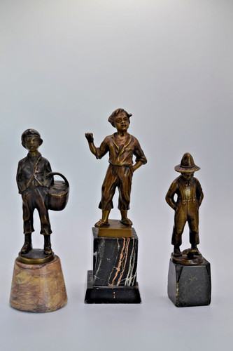 Antike bronze skulptur - bronze, x