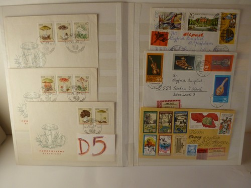 Ddr ersttagsbriefe und - ,