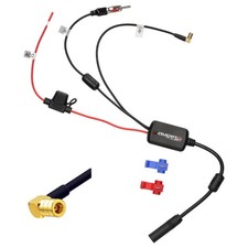 DAB-Antenne Auto Splitter Verstärker SMB DIN DAB+ Adapter Radio Autoantenne