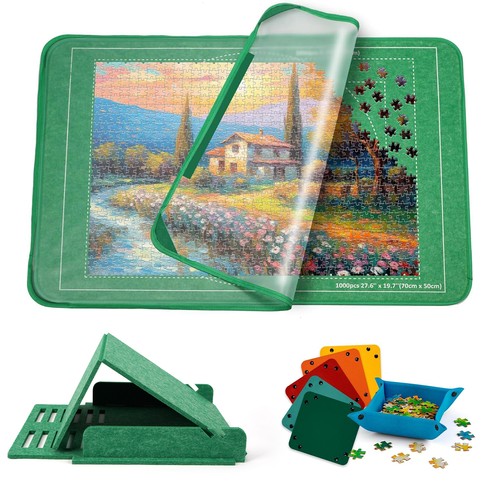 Puzzlebrett mit verstellbarem - mit,