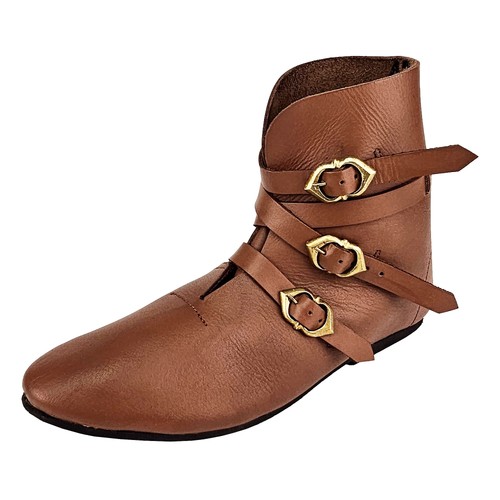 Mittelalter halbstiefel braun - mittelalter,