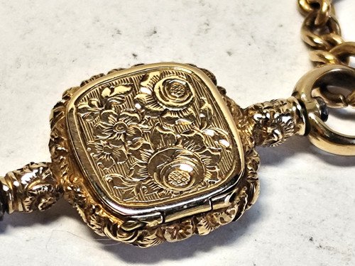 Antike verge fusee taschenuhr - verge,