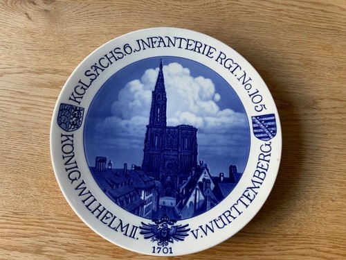 Meissen regimentsteller - meissen,