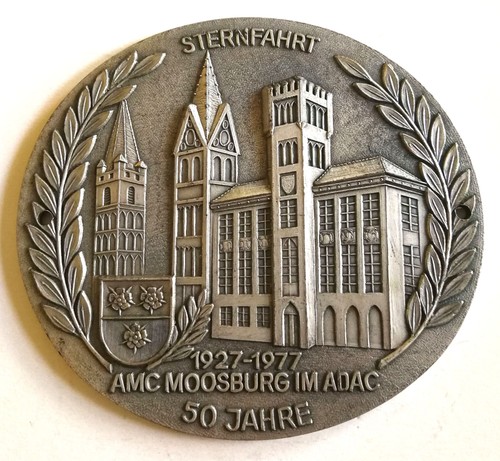 Plakette sternfahrt jahre - sternfahrt,