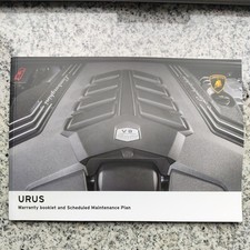 Lamborghini URUS Garantie & Serviceheft (ohne Servicestempel)  