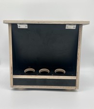 Futterautomat für Hühner Wachteln Tauben Geflügel Puten Vogel Futterspender 