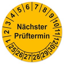 Prüfplaketten Nächster