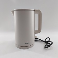 Tefal ThermoProtect Elektrischer Wasserkocher, Safe to Touch, 1500 W, Hellgrau u