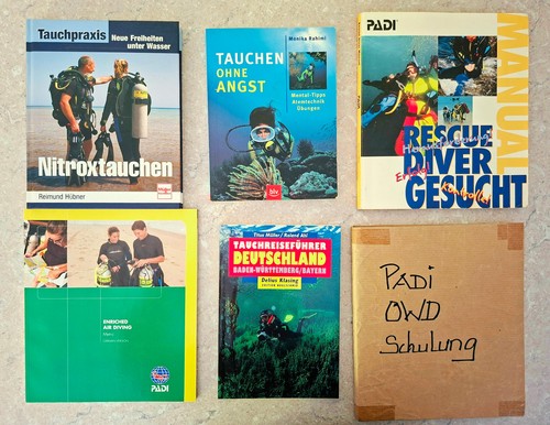 Konvolut tauchen lehrbücher - konvolut,