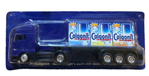 Werbetruck lkw man calgonit - man,